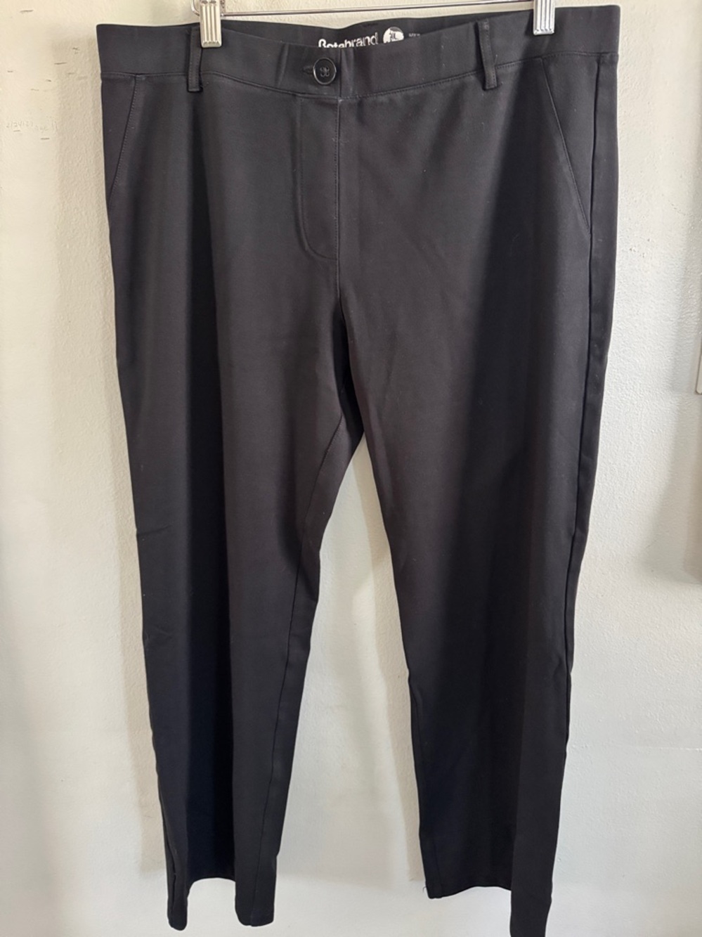 Betabrand pull on straight leg pants size XL Petite